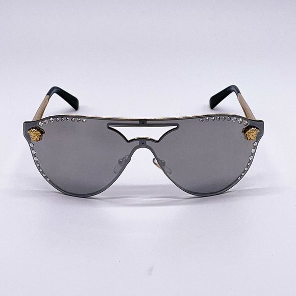 Sale! New Versace White Diamond Accent Sunglasses - Picture 4 of 7